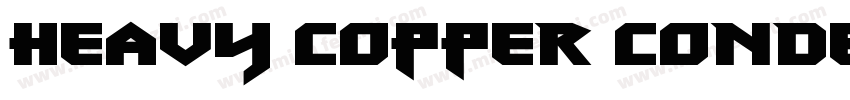 Heavy Copper Condens字体转换